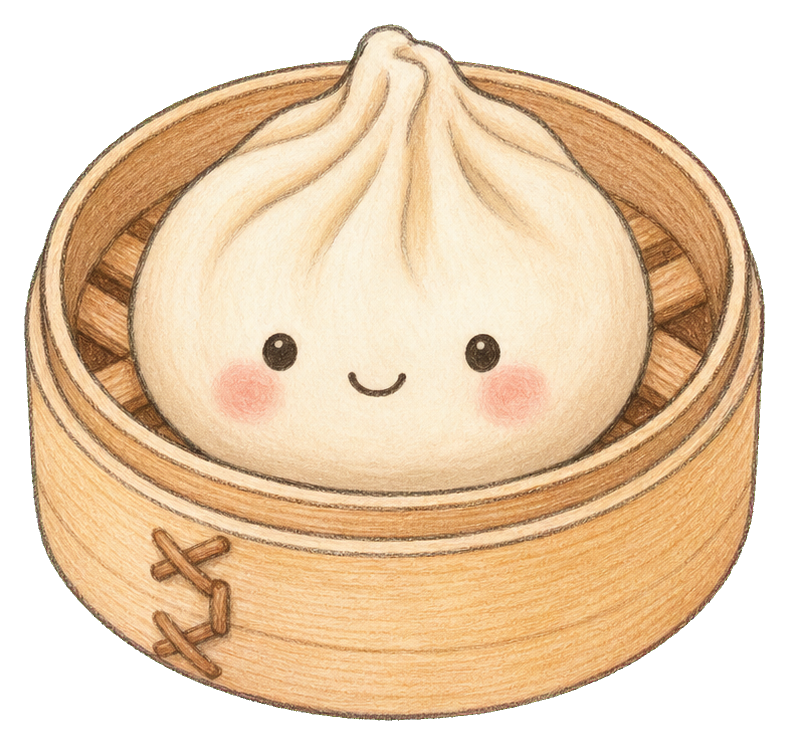 Preview for Dumpling In Bamboo Steamer Sticker