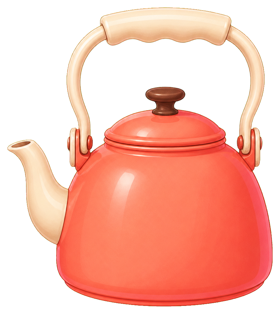 Preview for Tea Kettle Sticker Graphic