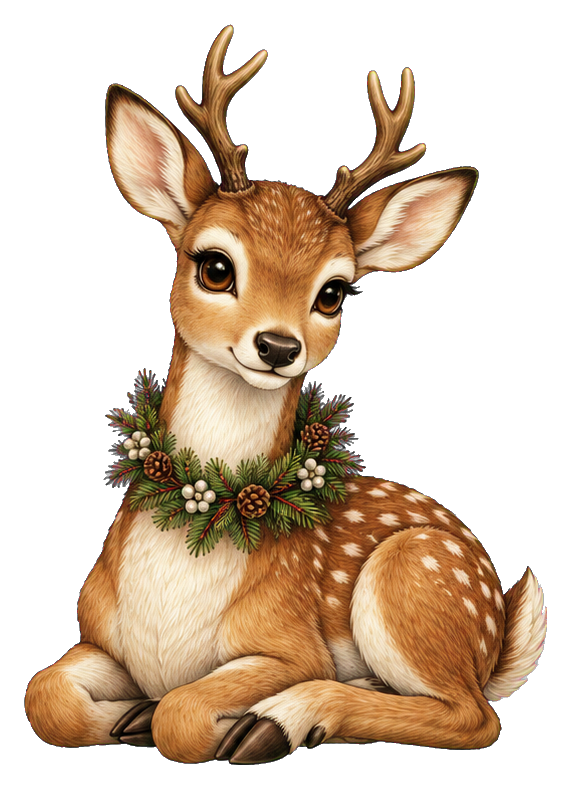 Preview for Yule Woodland Deer