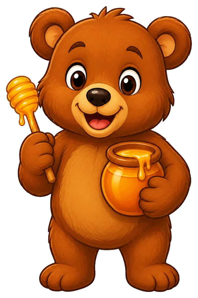 Preview for Honey Bear Sticker