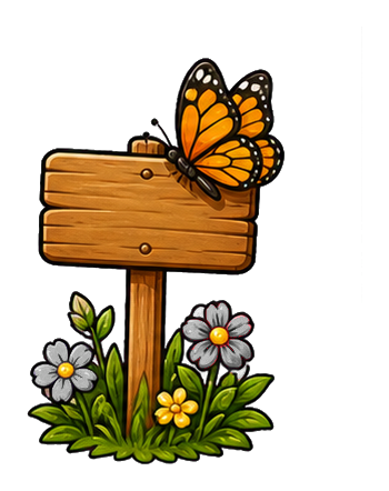 Preview for Blank Garden Sign Sticker