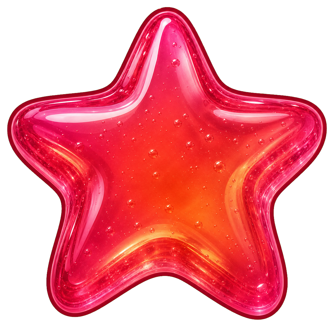 Preview for Jelly Star Sticker Graphic