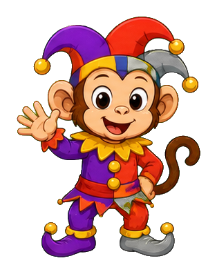 Preview for Royal Jester Monkey Sticker