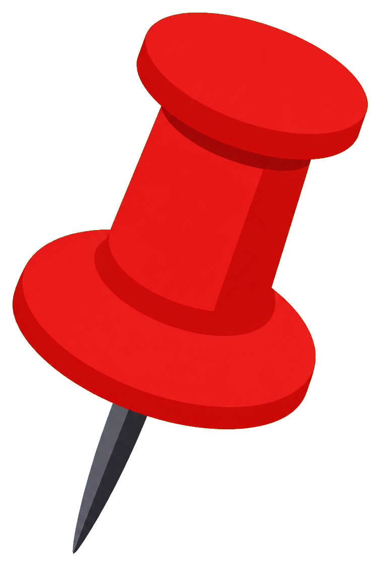 Preview for Pushpin Sticker Graphic For Designs