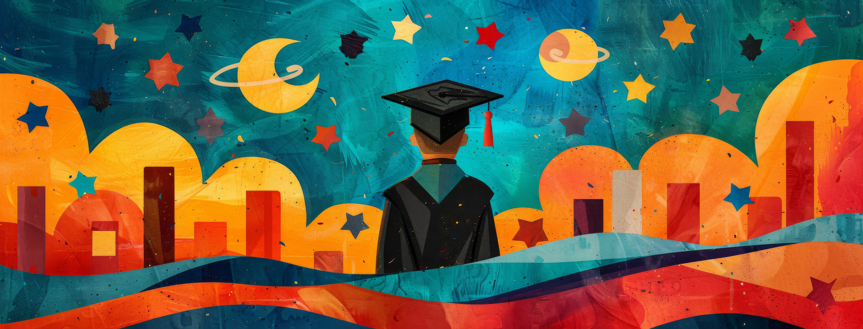 Preview for Graduation-night-dreamscape-graduation-cover-background-219df