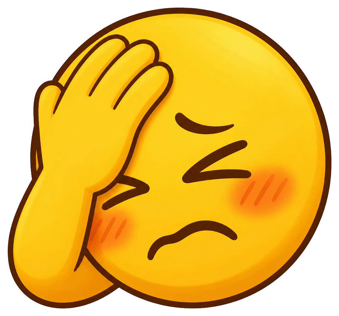 Preview for Facepalm Reaction Sticker