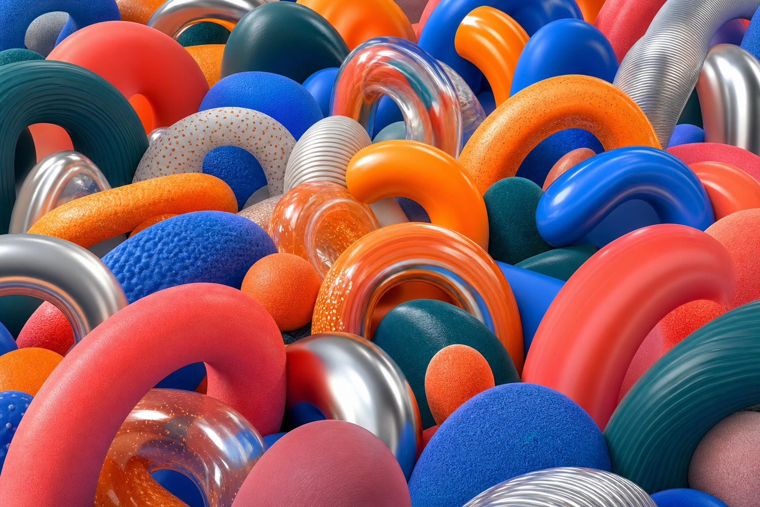 Preview for Chrome Candy Inflated Arch Field Background