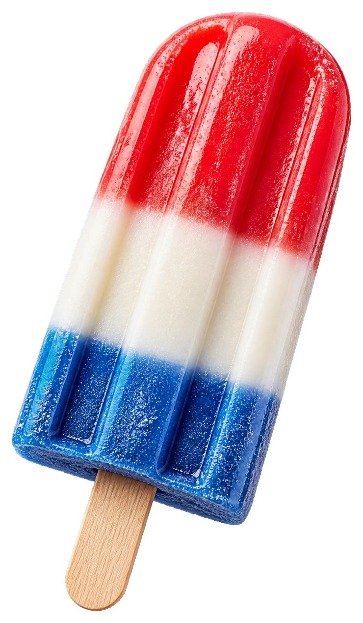 Preview for Red White Blue Popsicle Sticker