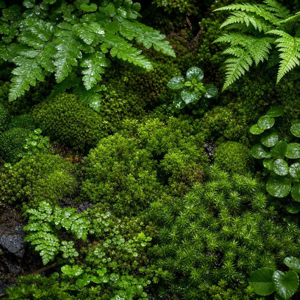 Preview for Square Moss Garden Background