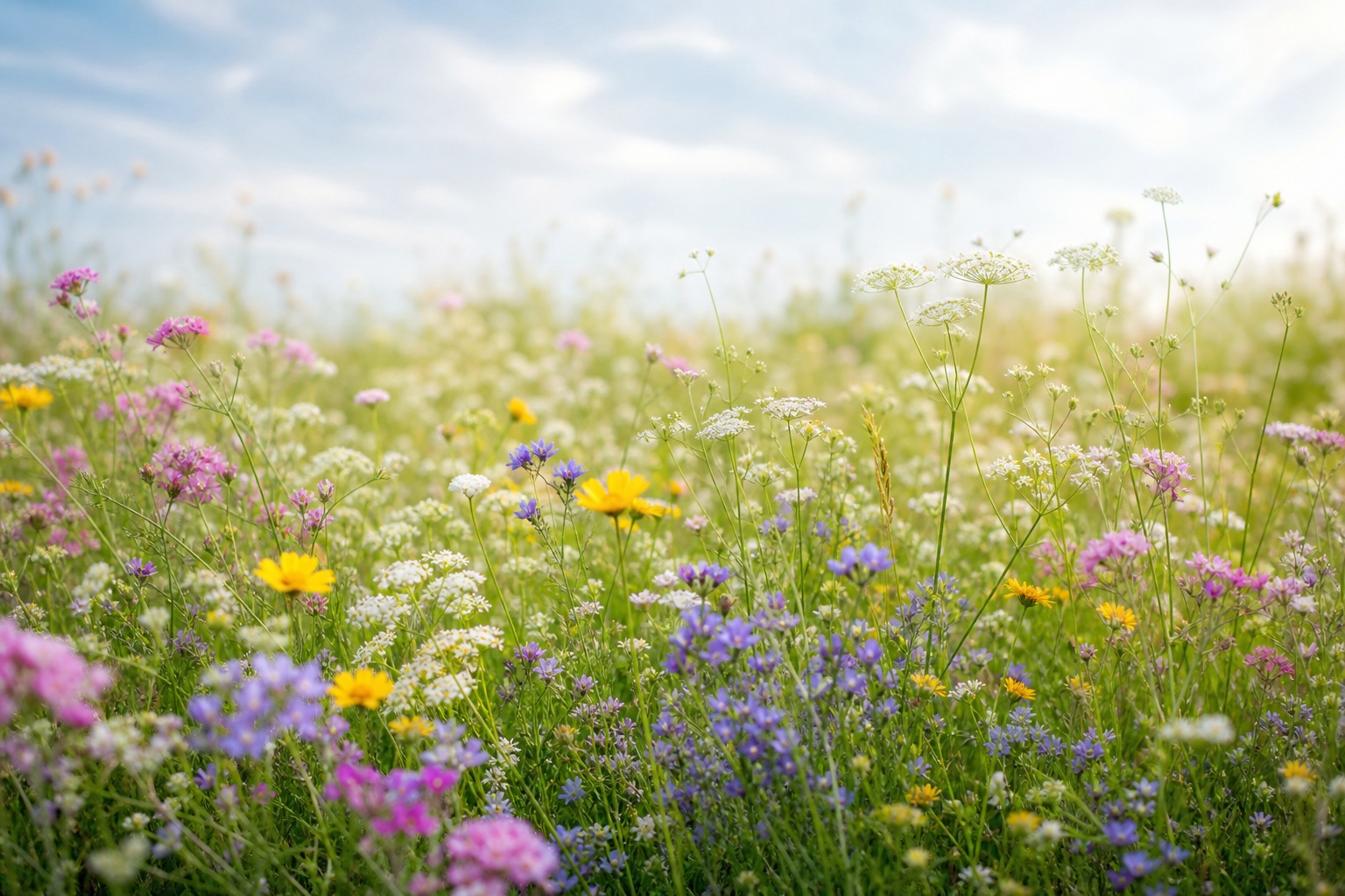 Preview for Wildflower Meadow Wash Background