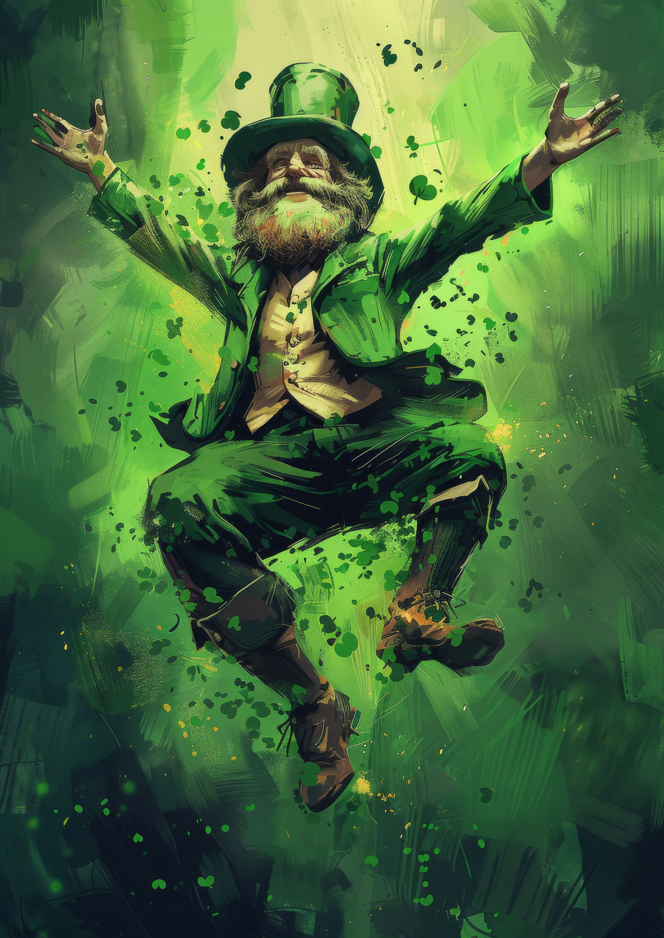 Preview for Lucky-leprechaun-jump-st-patricks-background-7e2ac