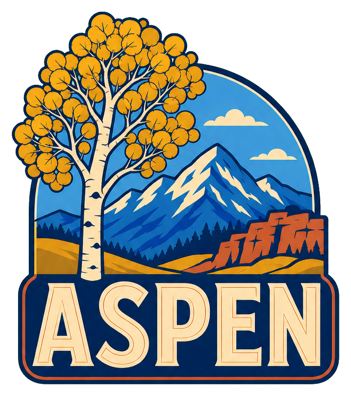 Preview for Aspen Tree Colorado Retro Sticker