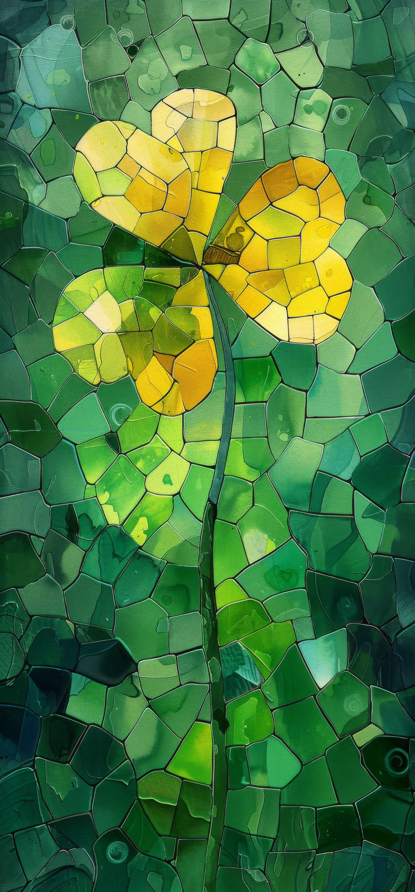 Preview for Mosaic-shamrock-art-st-patricks-background-ba64c