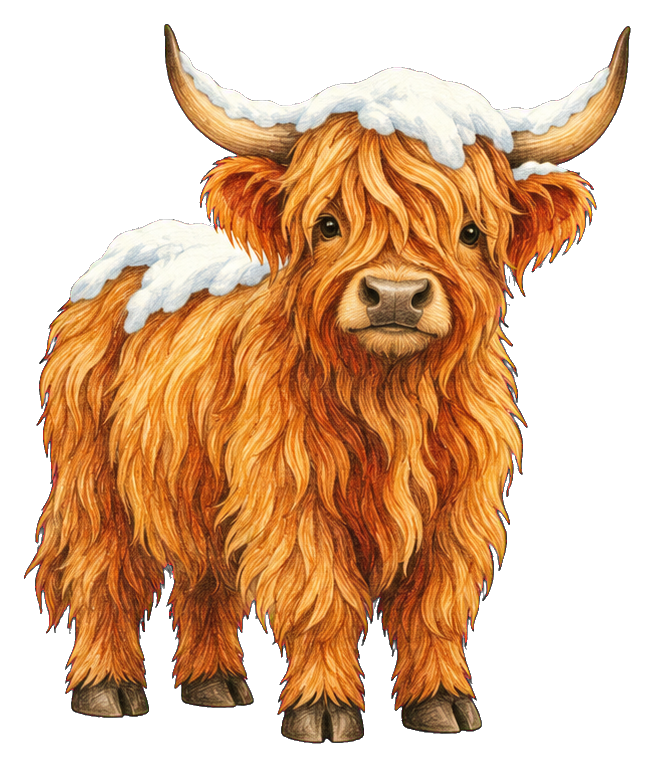 Preview for Highland Cow Snow Day