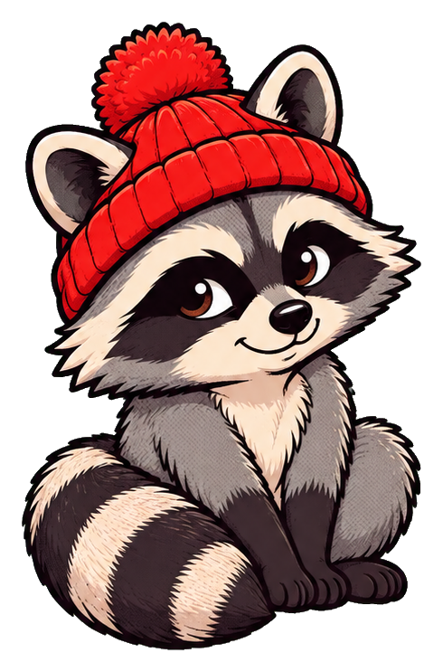 Preview for Beanie Raccoon