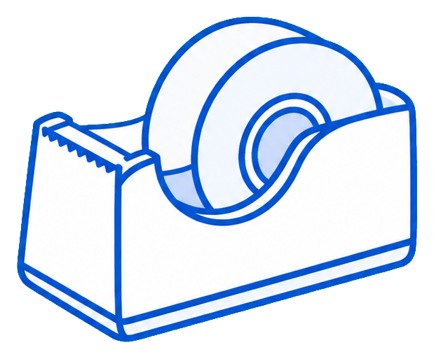 Preview for Cobalt Tape Dispenser Sticker