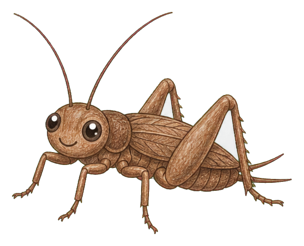 Preview for Brown Cricket Sticker