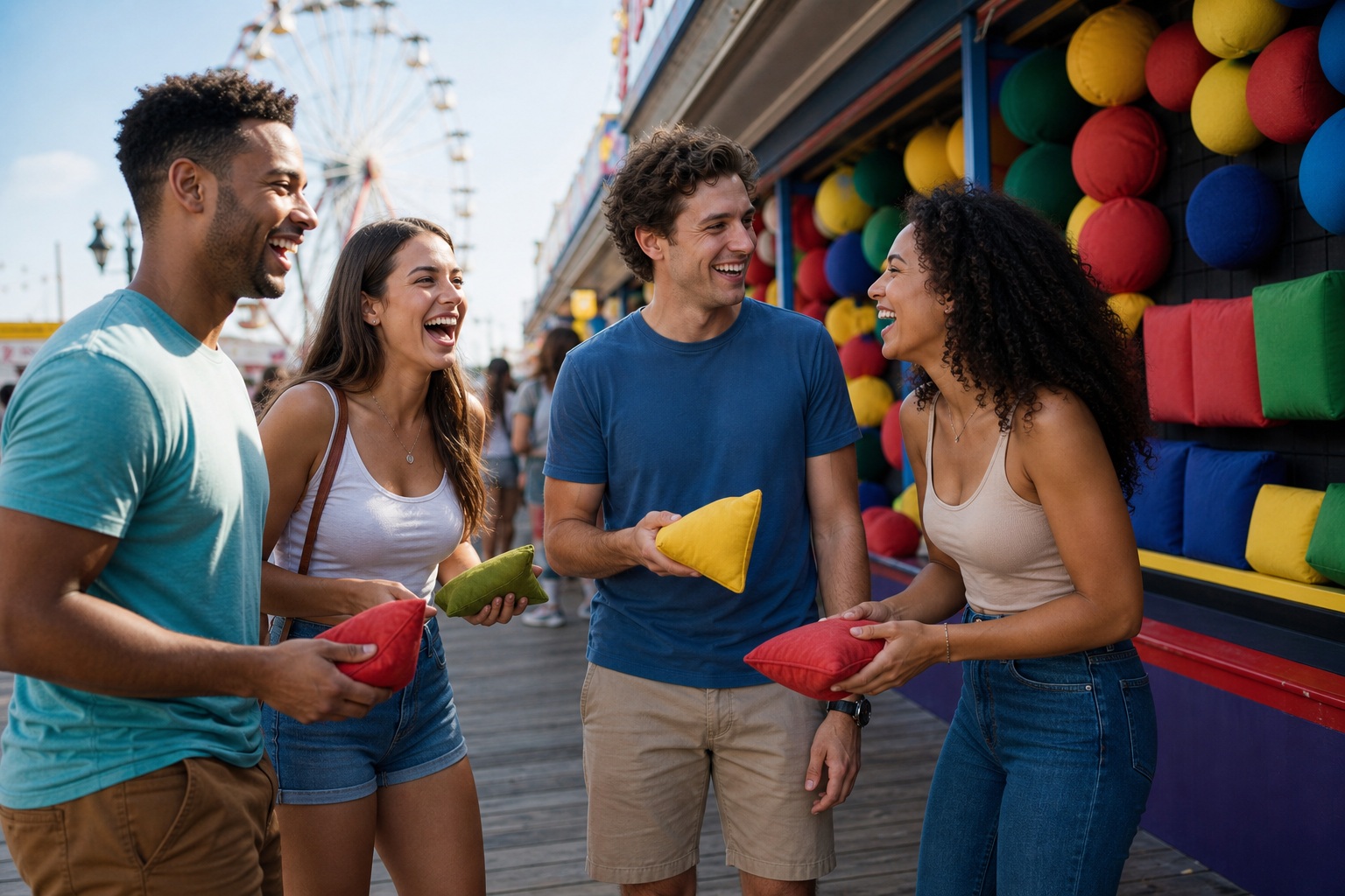 Preview for Boardwalk Friends Arcade Background
