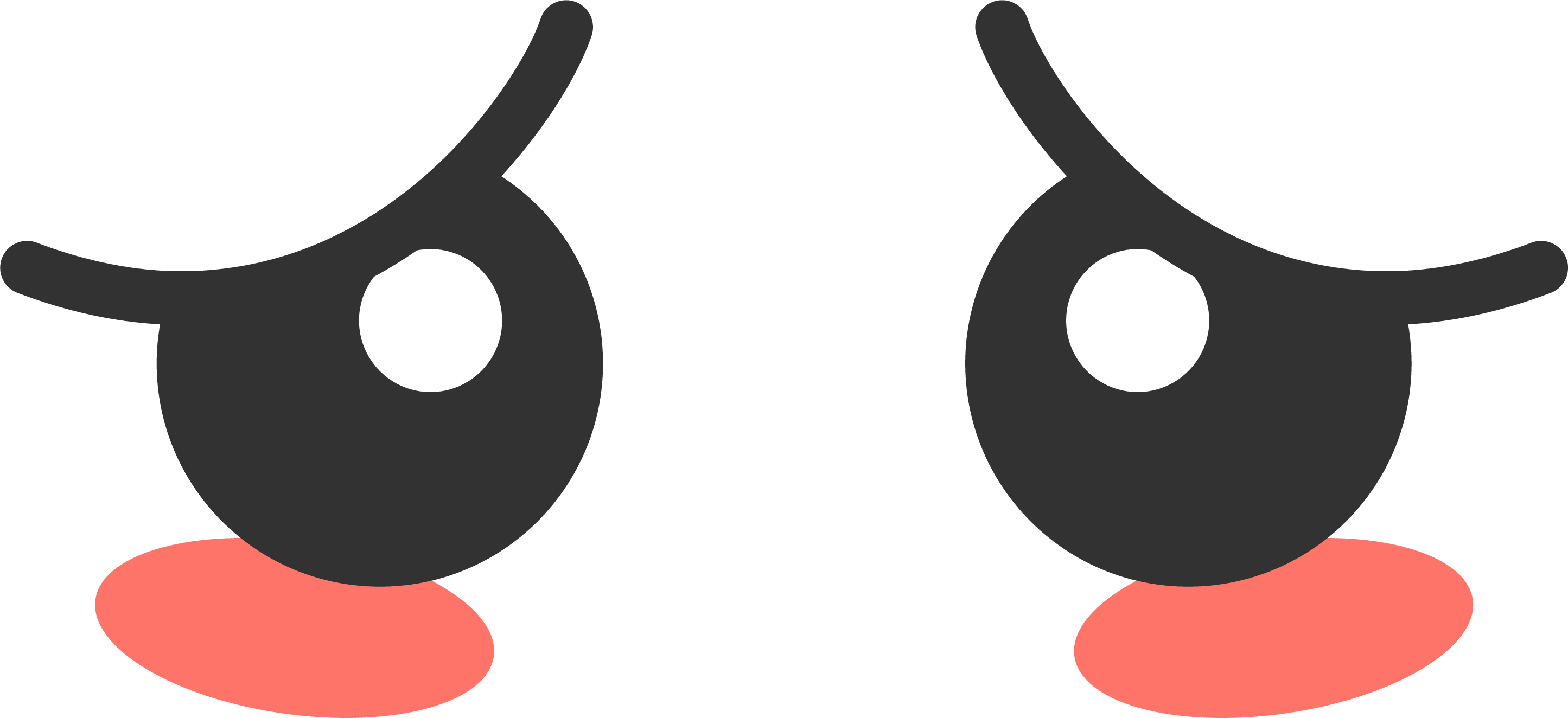 Preview for Cartoon-character-eyes-illustration-emoji-eyes-sticker-81f54