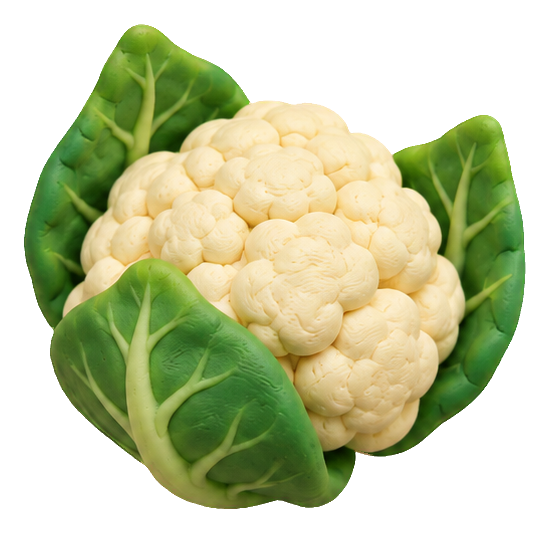 Preview for Clay Garden Vegetables Cauliflower
