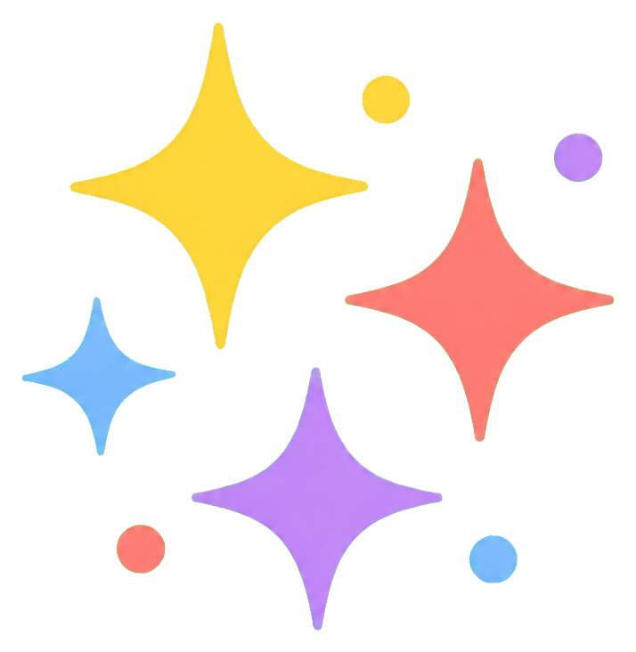 Preview for Minimal Sparkle Icon Group Sticker