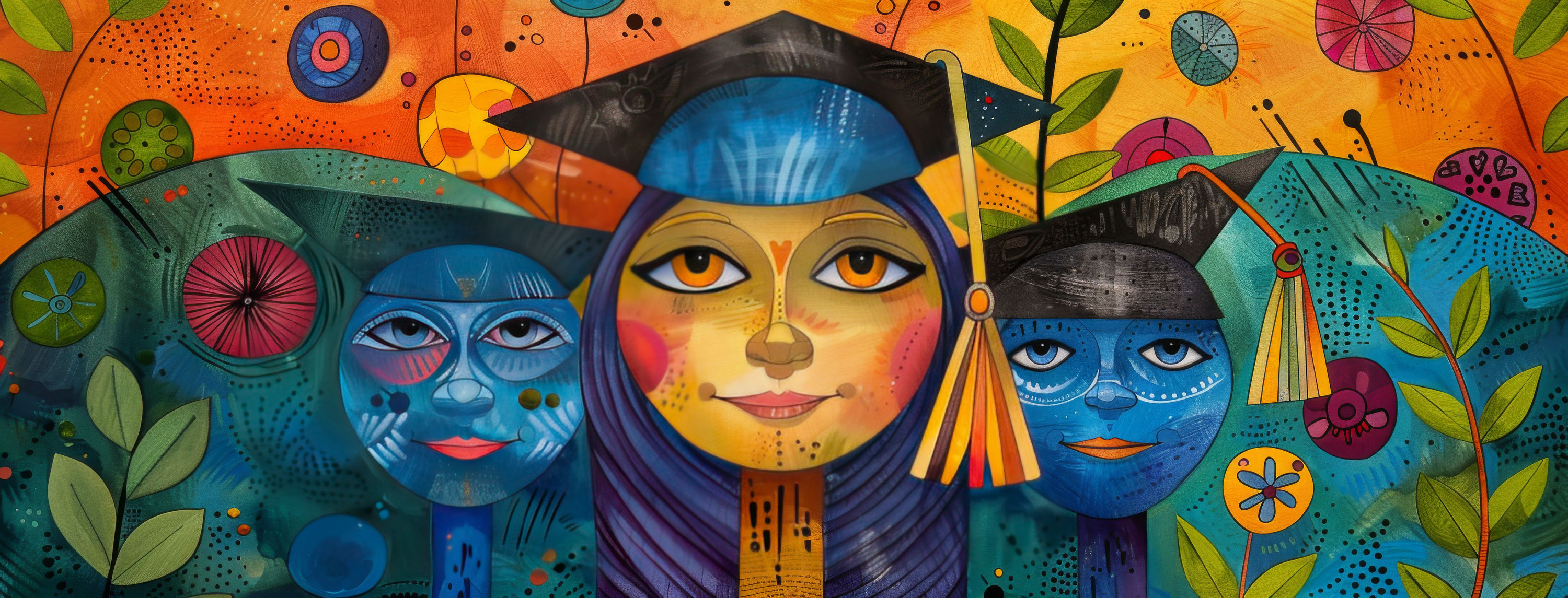 Preview for Graduation-artwork-illustration-graduation-cover-background-11717