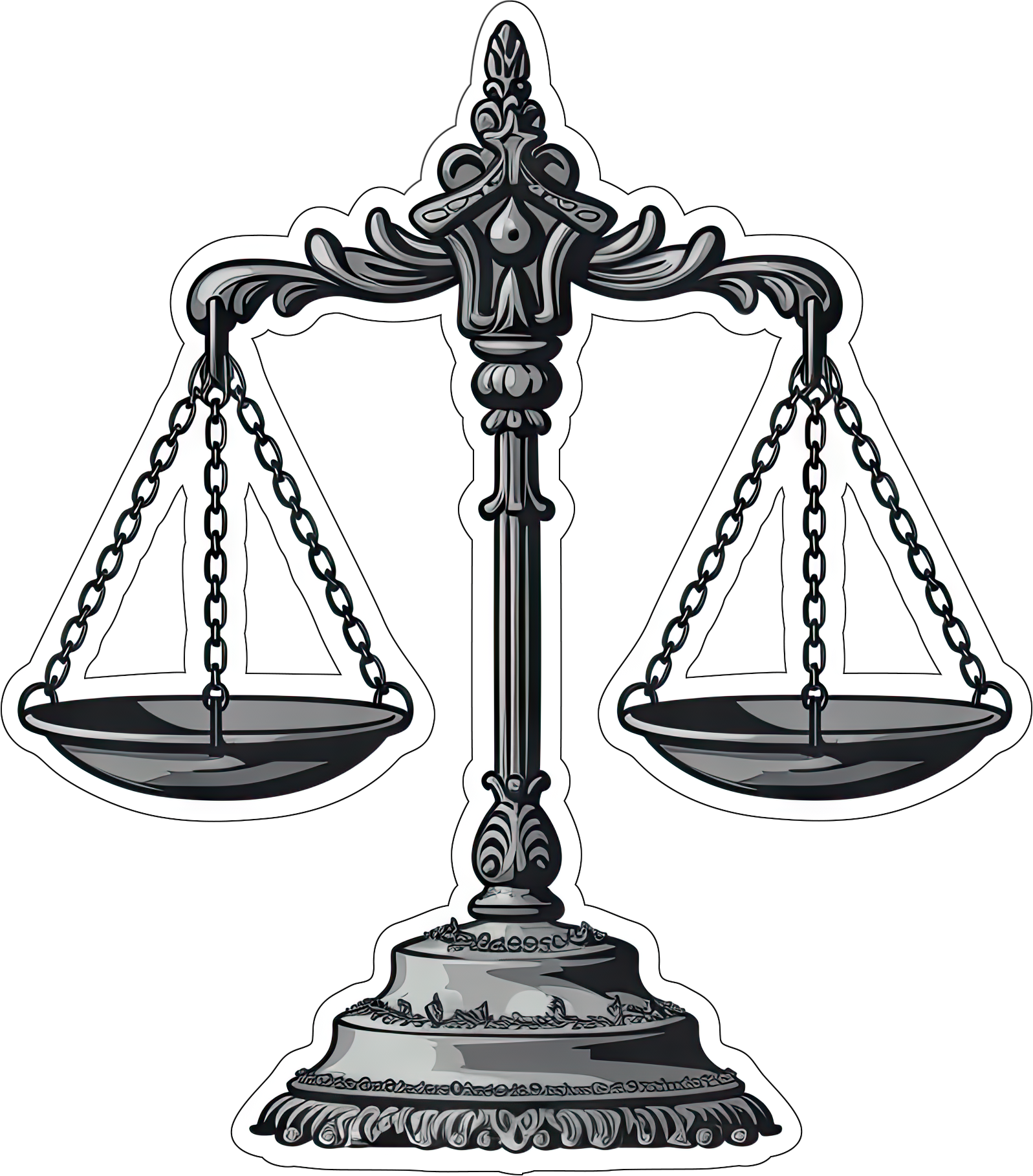 Preview for Scales-of-justice-icon-mlk-sticker-6f54a