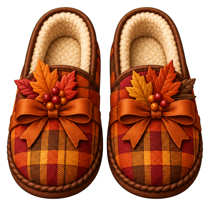 Preview for Cozy Slippers Autumn Sticker