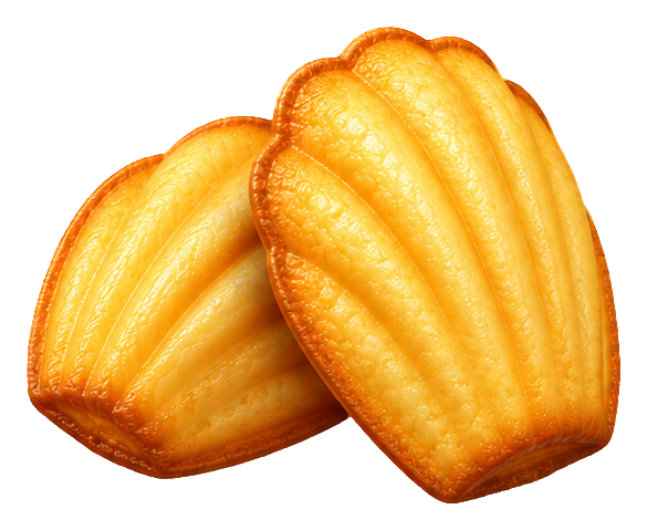 Preview for 3d Dessert Delights Madeleine Pair