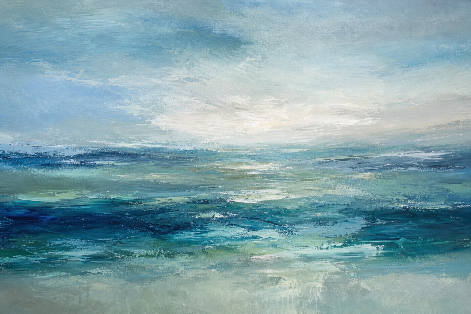 Preview for Coastal Blue Abstract Background