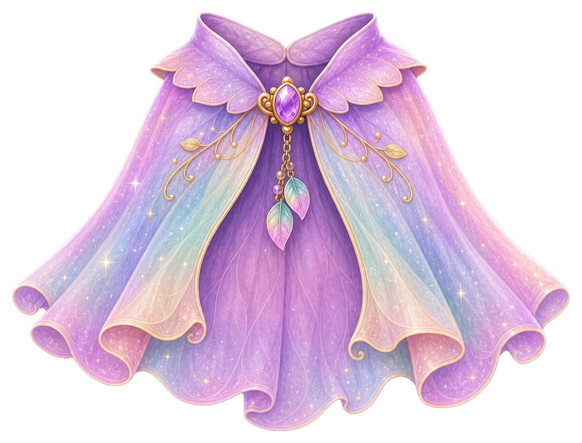 Preview for Fairy Mini Cape Sticker