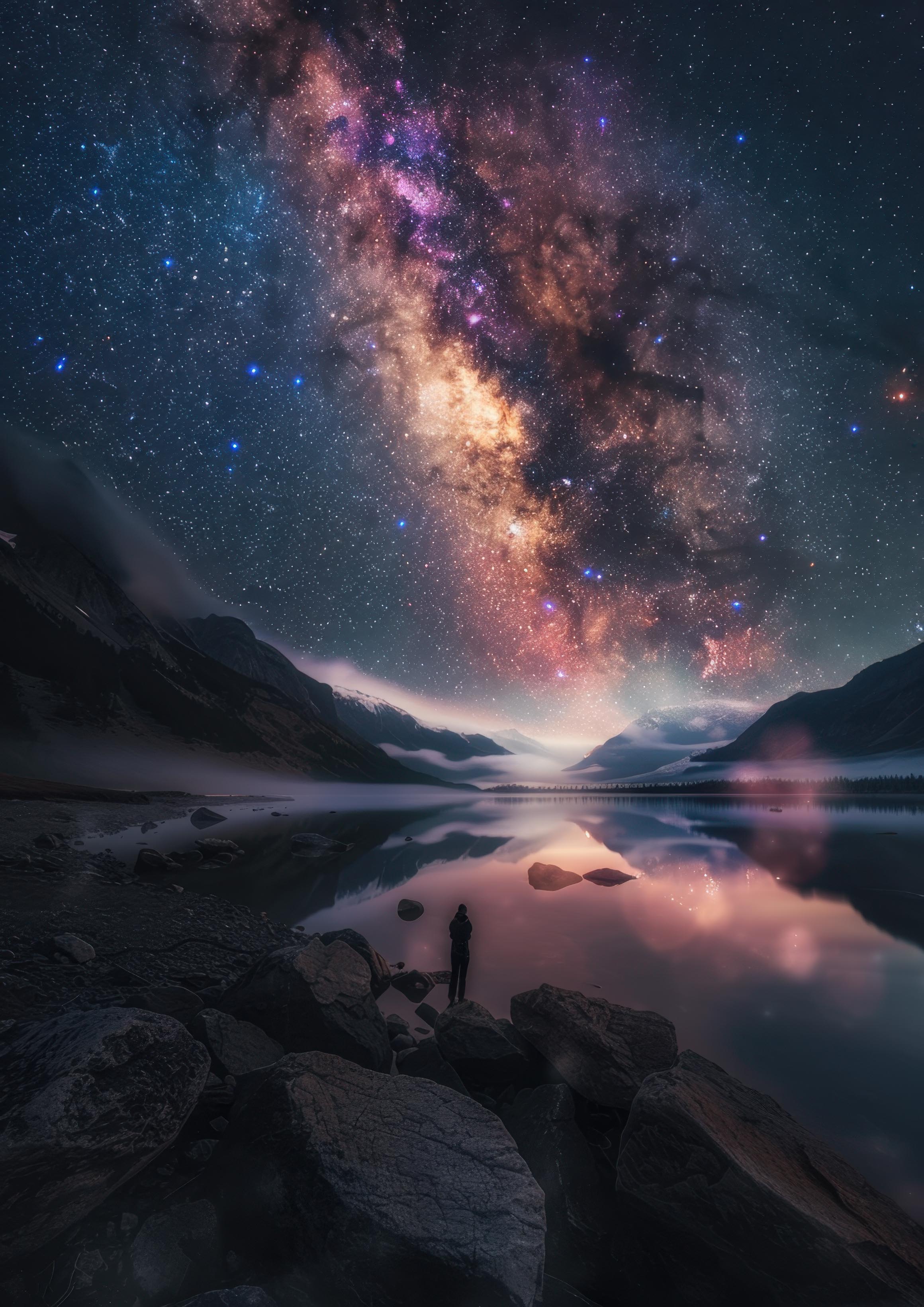 Preview for Milky-way-lake-reflection-astrophotography-photo-background-30d9d