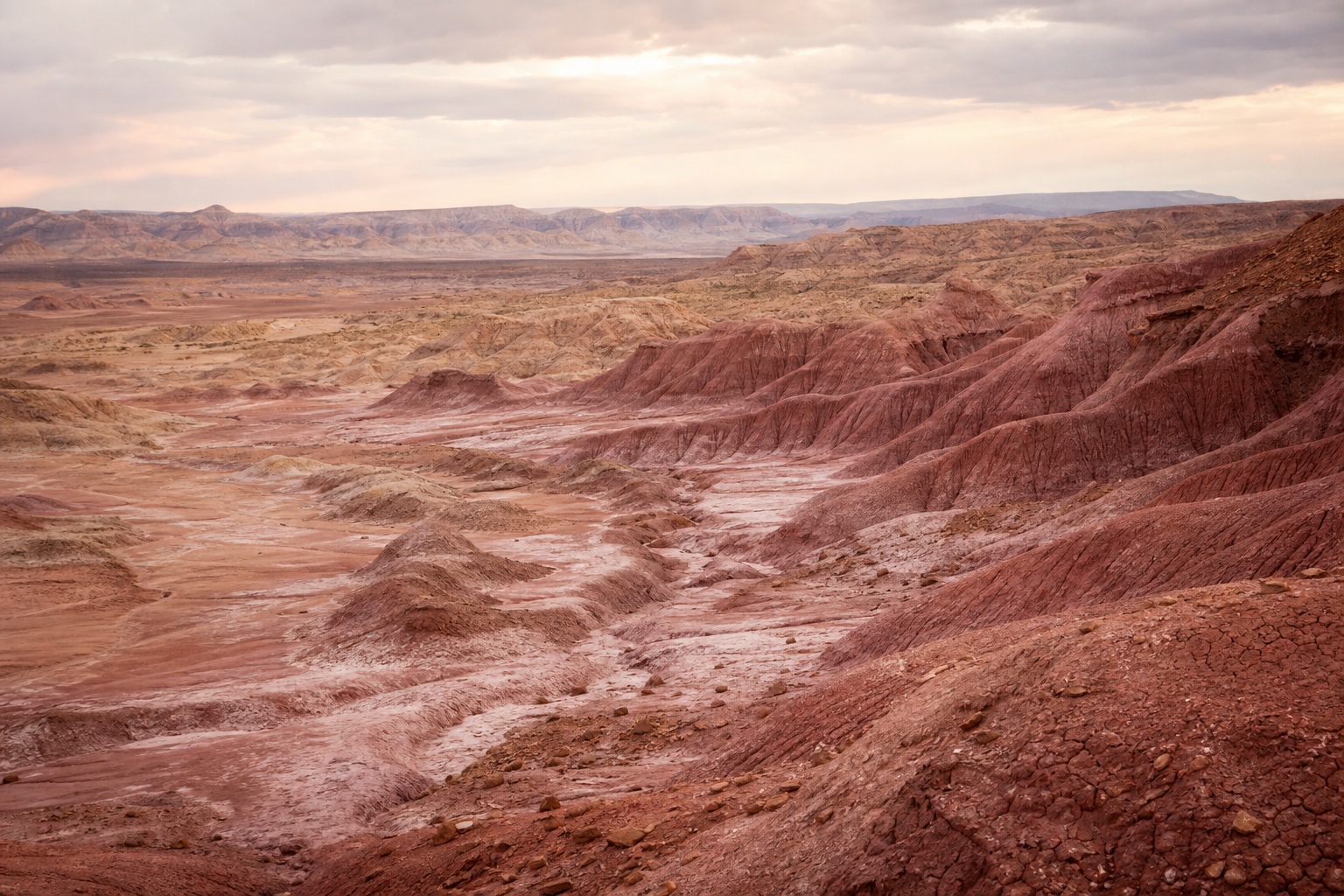 Preview for Desert Clay Landscape Background