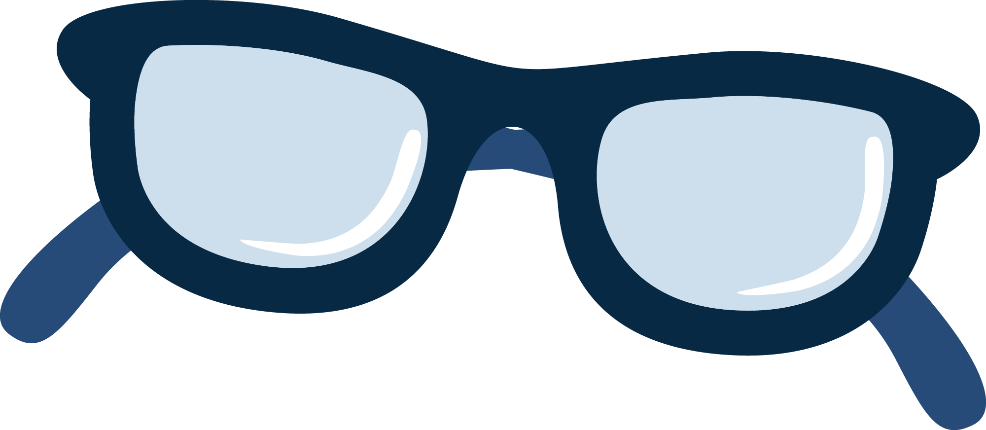 Preview for Navy-blue-glasses-illustration-fathers-day-sticker-bfcd7