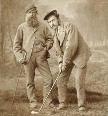 Preview for Vintage-golfers-at-play-vintage-meme-background-840d2