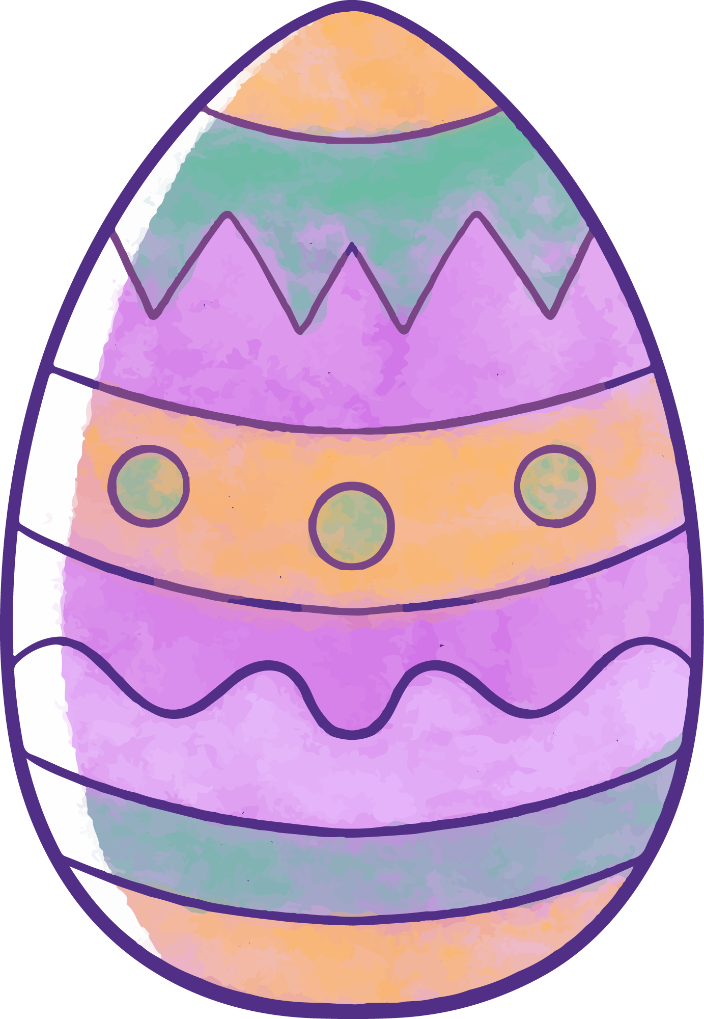 Preview for Easter-egg-illustration-sticker-6158f