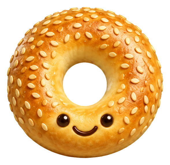 Preview for 3d Breakfast Buddies Breakfast Bagel