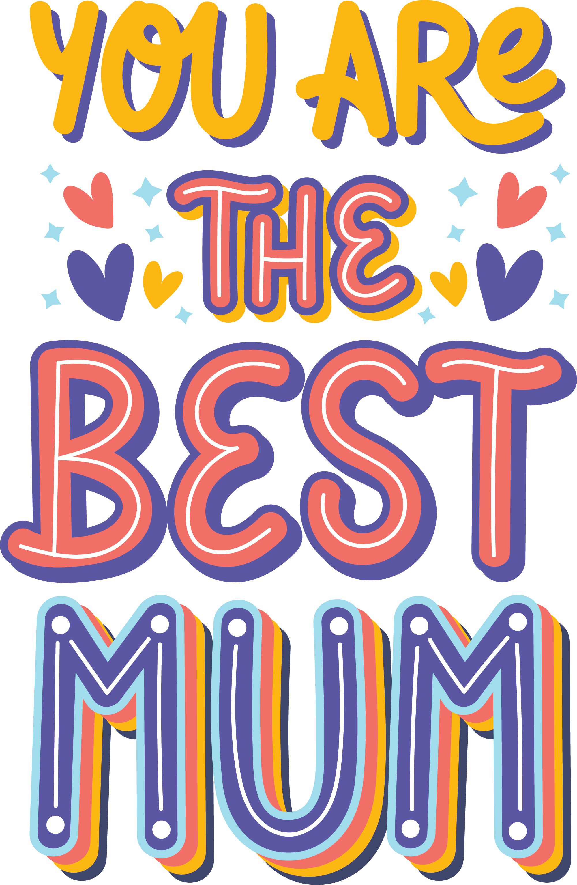 Preview for Best-mum-typography-design-mothers-day-sticker-bb78a