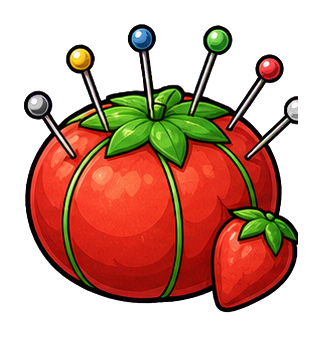 Preview for Tomato Pin Cushion Sticker