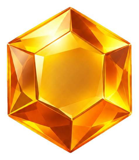 Preview for 3d Gem Treasures Amber Hexagon