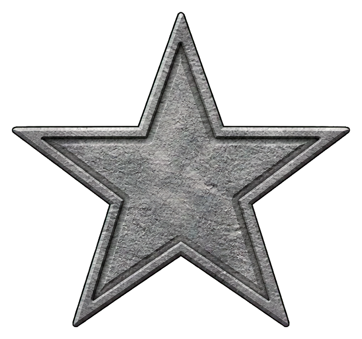 Preview for Stone Relief Star Sticker