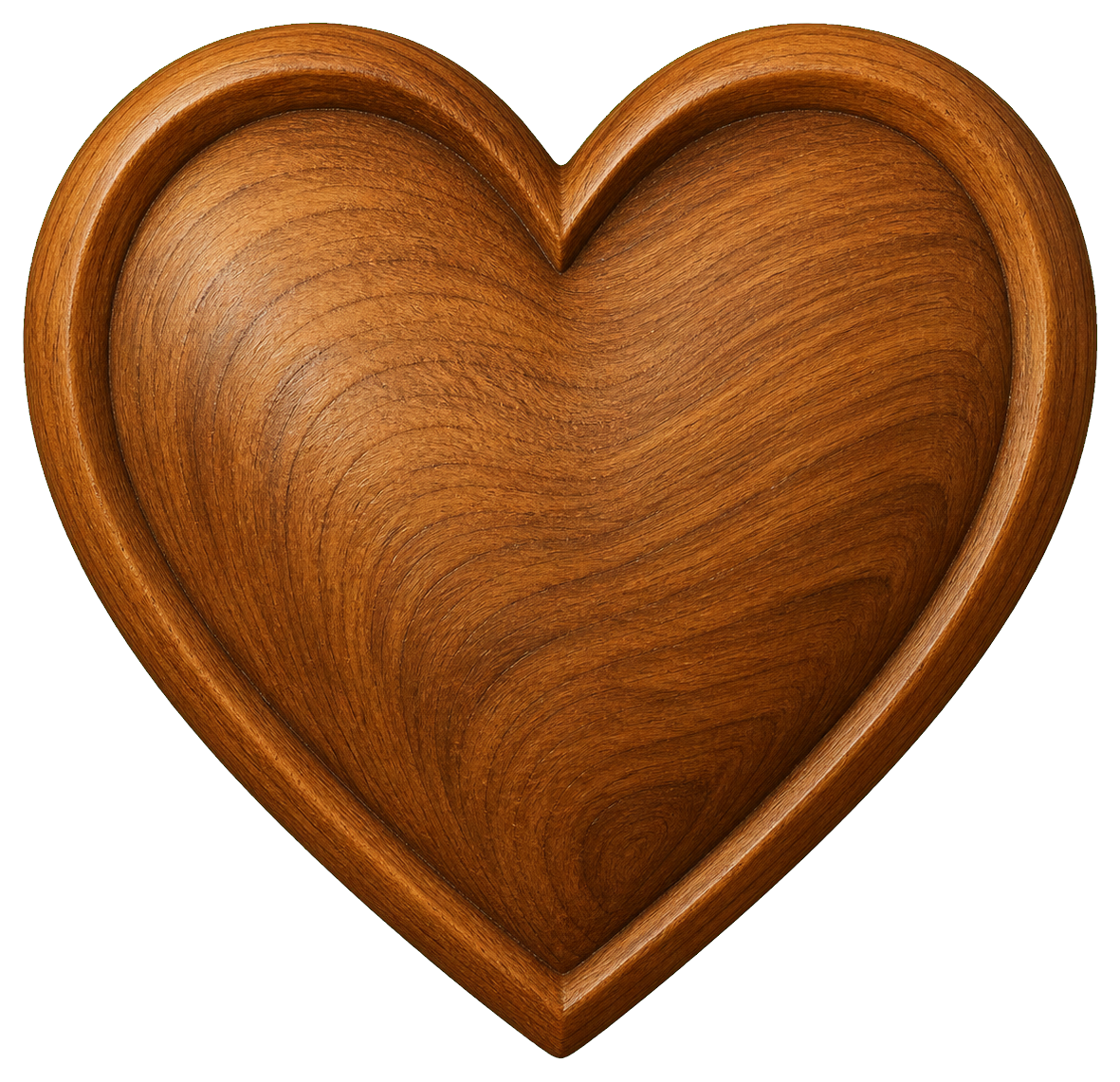Preview for Wooden Carved Heart Sticker