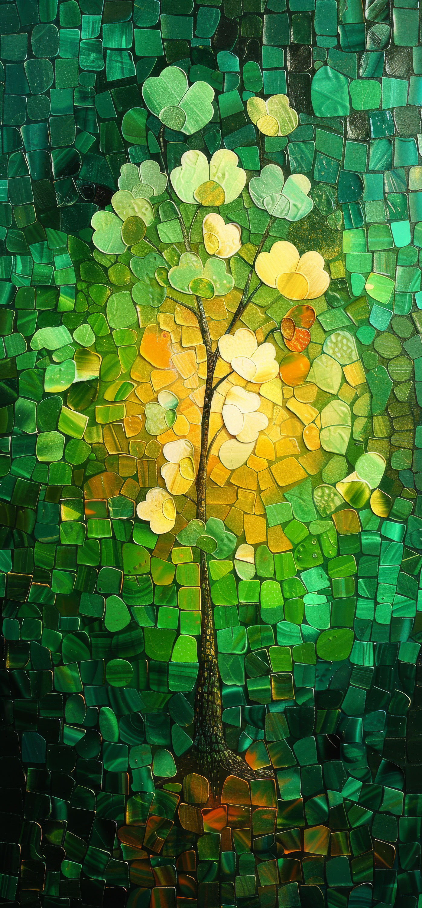 Preview for Mosaic-tree-art-st-patricks-background-c848d