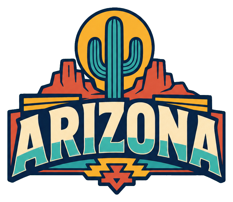 Preview for Arizona Desert Cactus Sticker Graphic