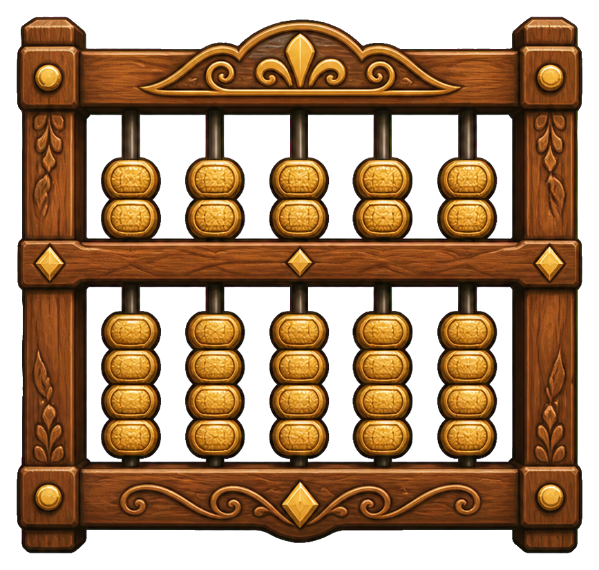 Preview for Coin Abacus Sticker