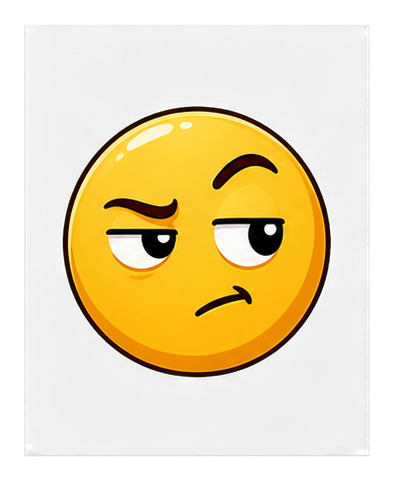 Preview for Suspicious Face Sticker