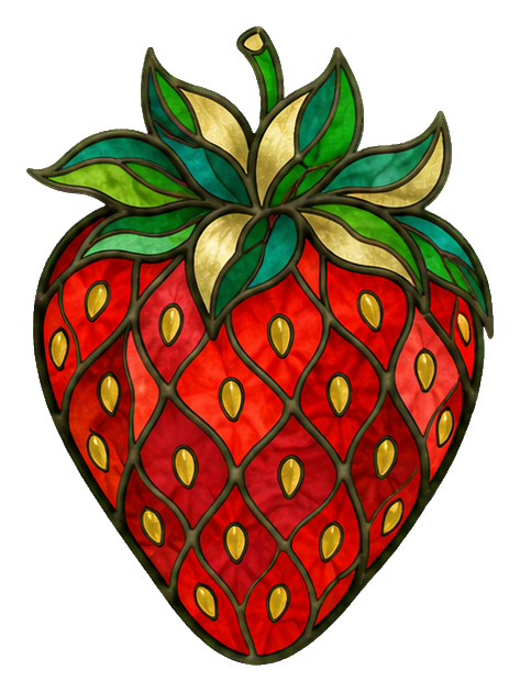 Preview for Stained Glass Fruit Strawberry