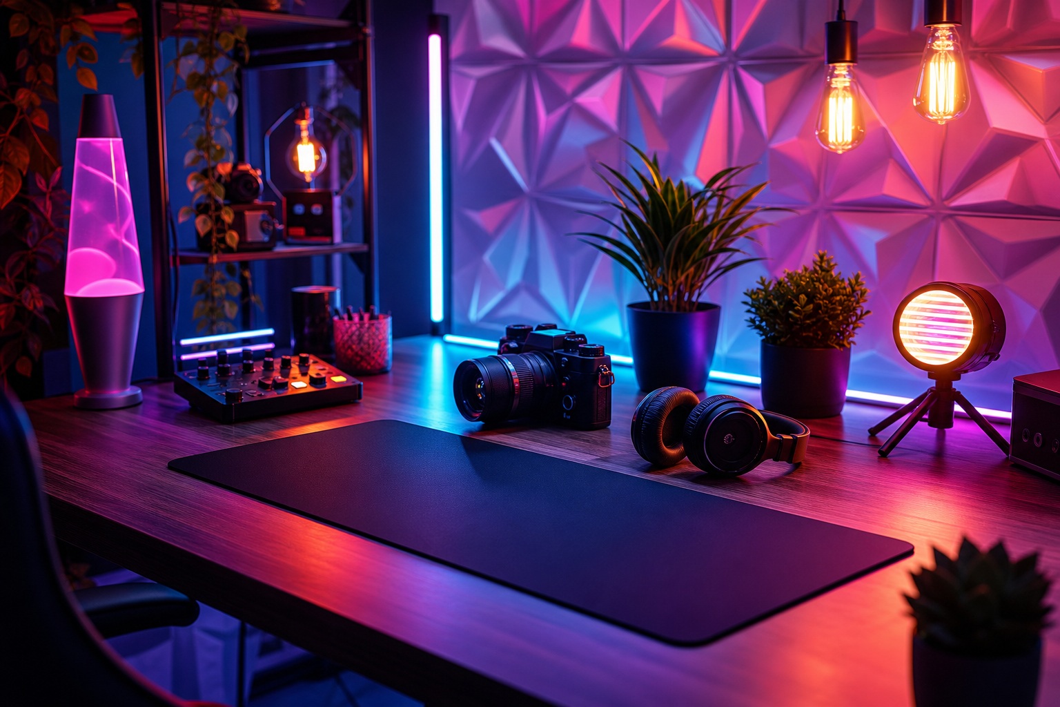 Preview for Neon Studio Creator Social Cover Background