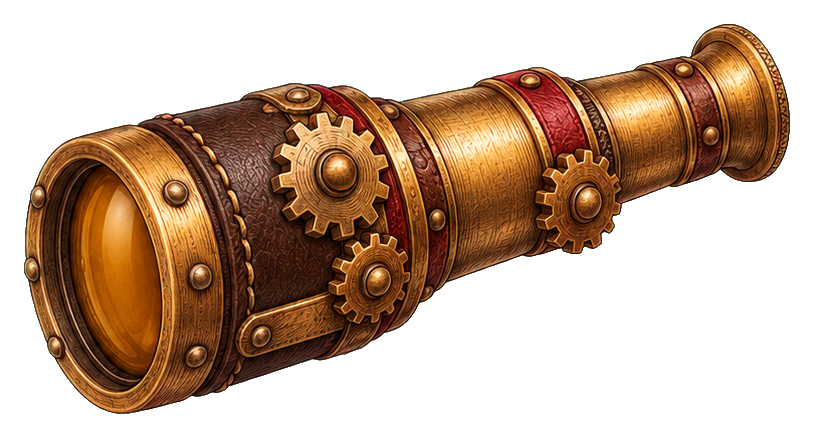 Preview for Steampunk Spyglass Telescope