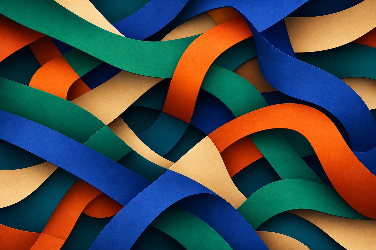 Preview for Emerald Cobalt Persimmon Abstract Background